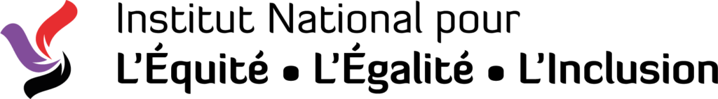 Logo Institut National pour L'Équité L'Égalité L'Inclusion